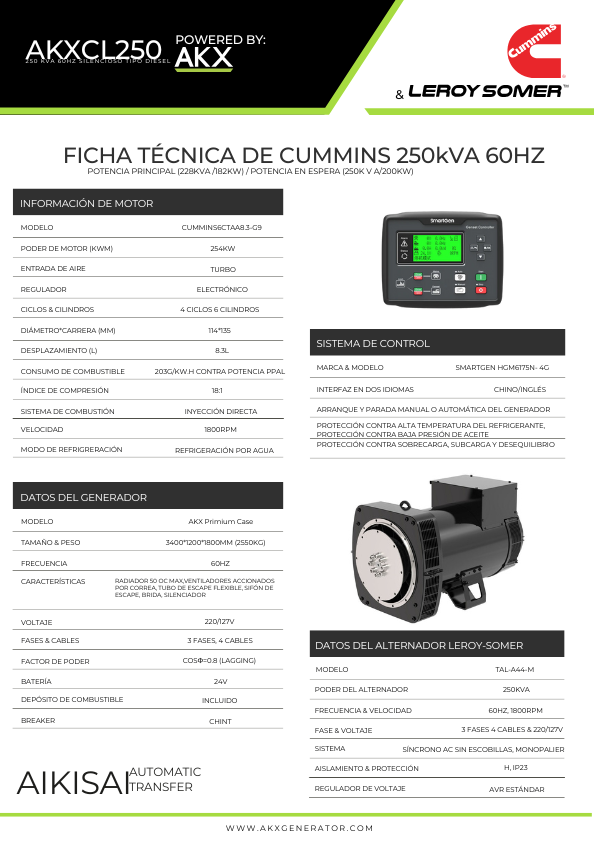 Ficha tecnica cummins 250KVA AKX-Cummins S.L.pdf(1)