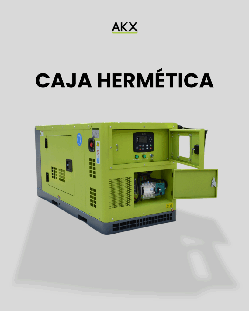 CAJA HERMÉTICA-AKX-GENERATOR