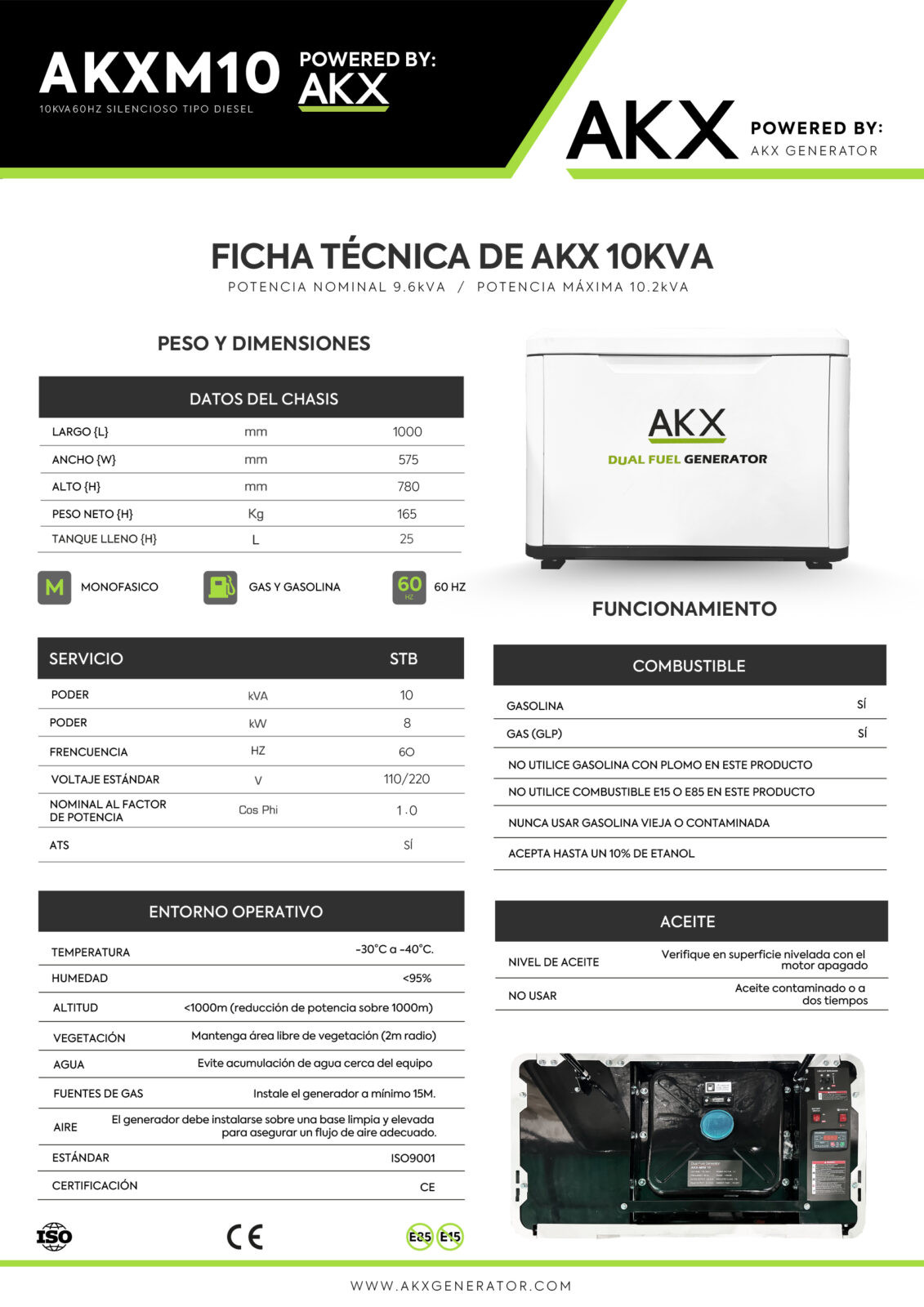 Ficha-tecnica-10 kva mini-Energía Central