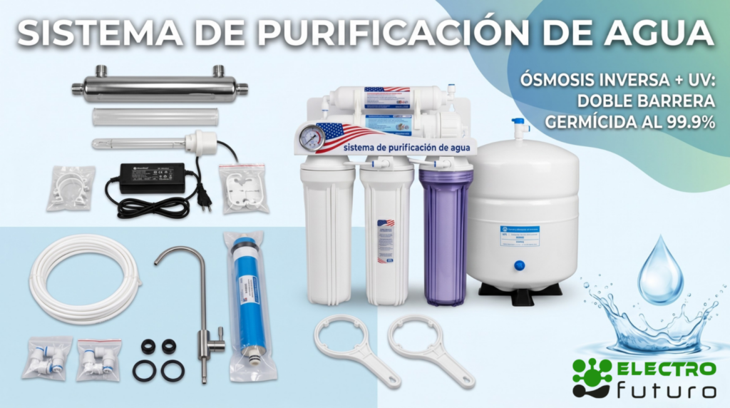 sistema de purificación de agua